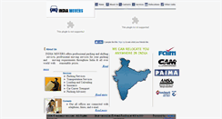 Desktop Screenshot of indiamovers.com